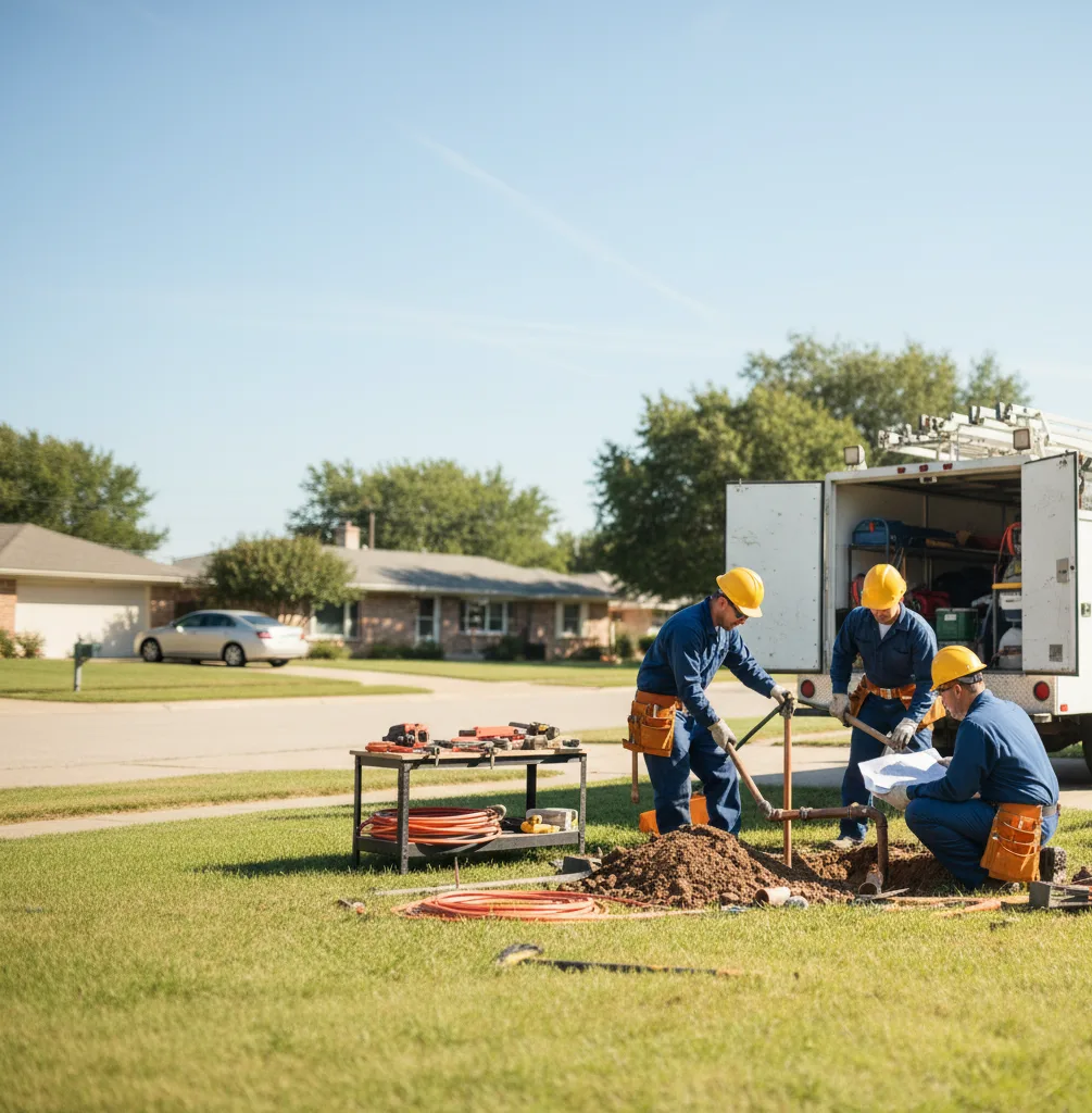 Sewer Line Repair in Whitesboro, TX